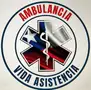 Logo en Trimore de Ambulancia vida asistencia